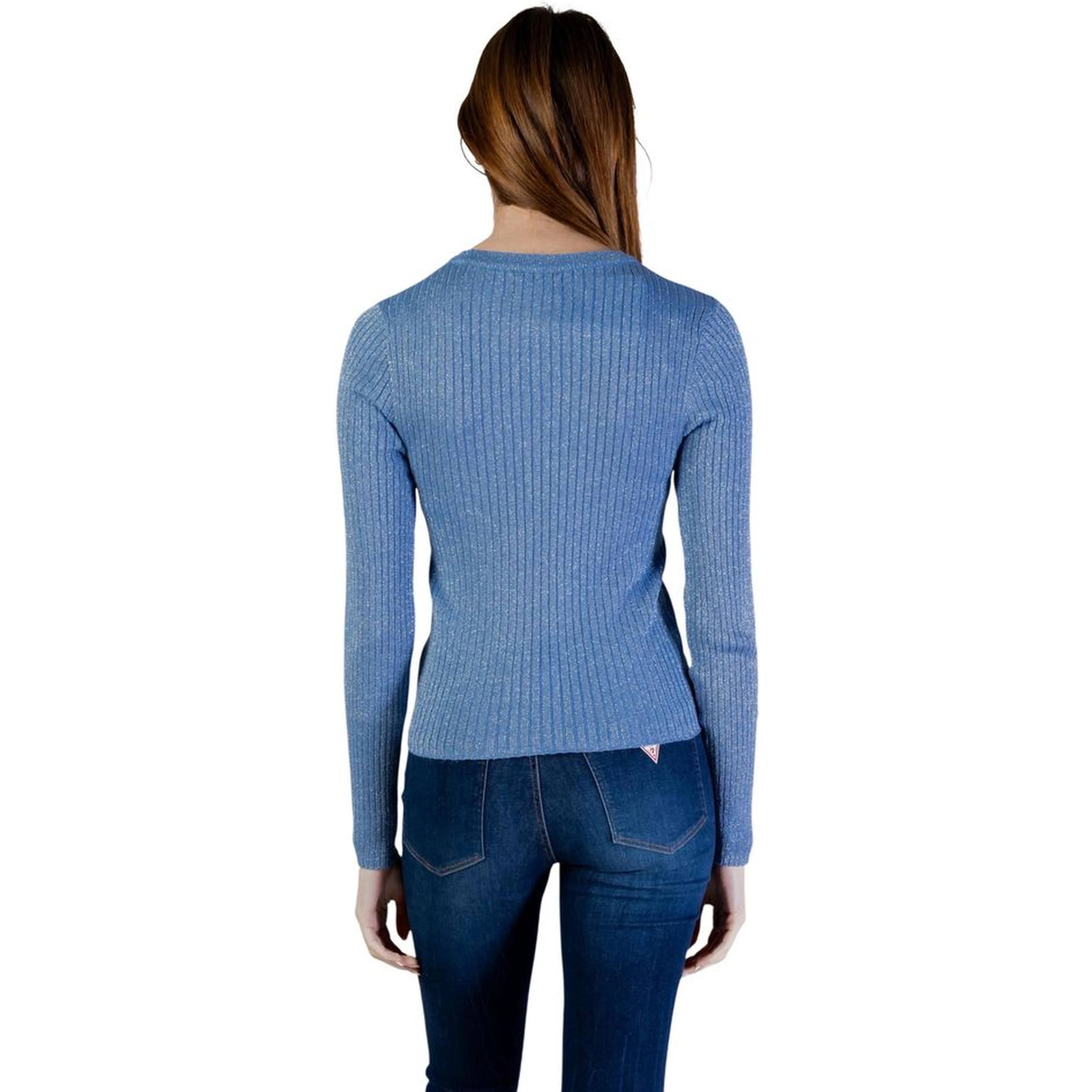 Blue Viscose Sweatshirt