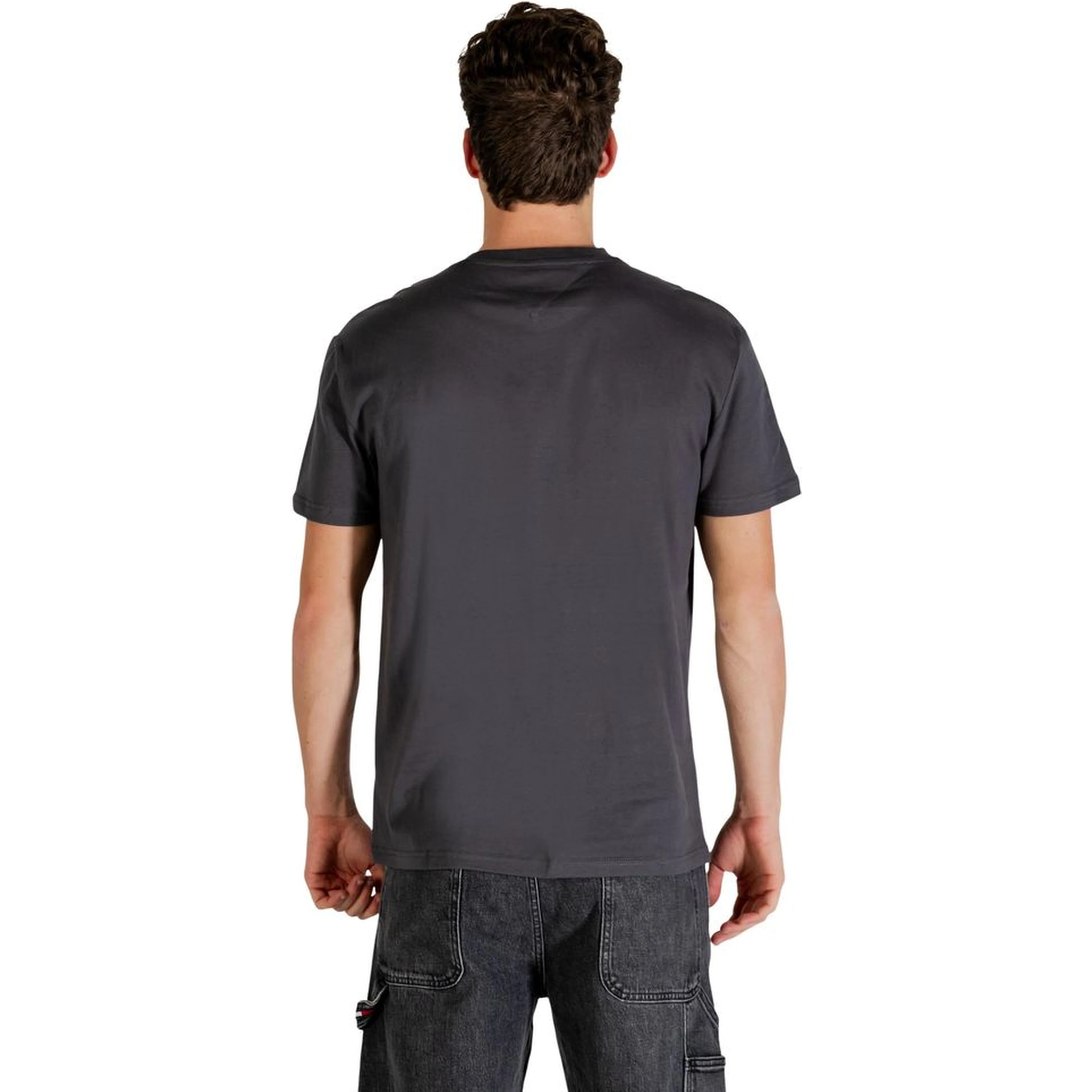 Gray Recycled Cotton T-Shirt