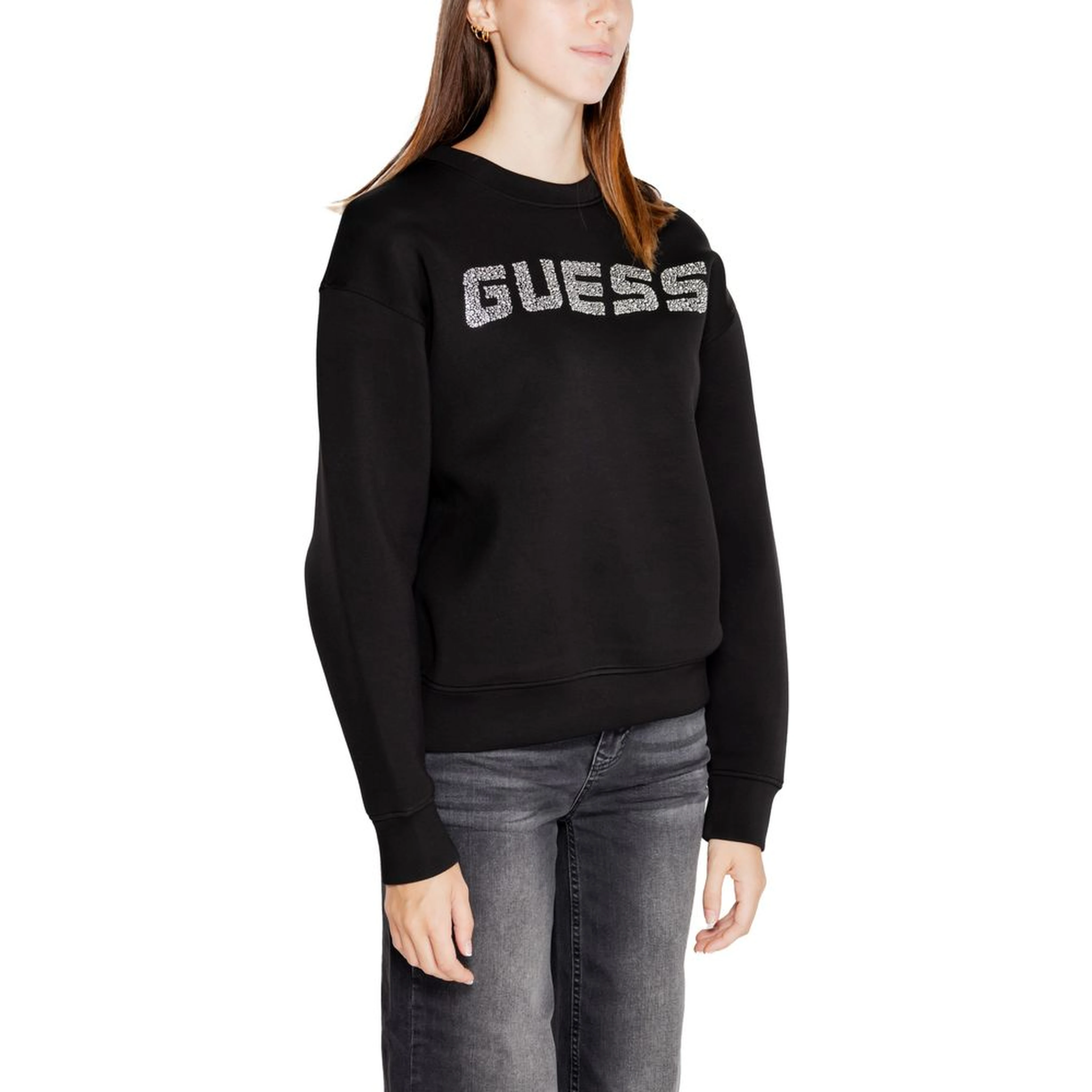 Black Viscose Sweatshirt