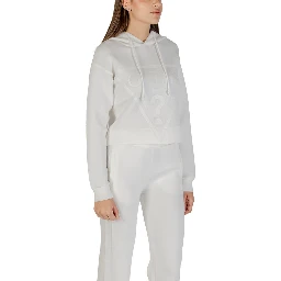 Cream Viscose Hoodie