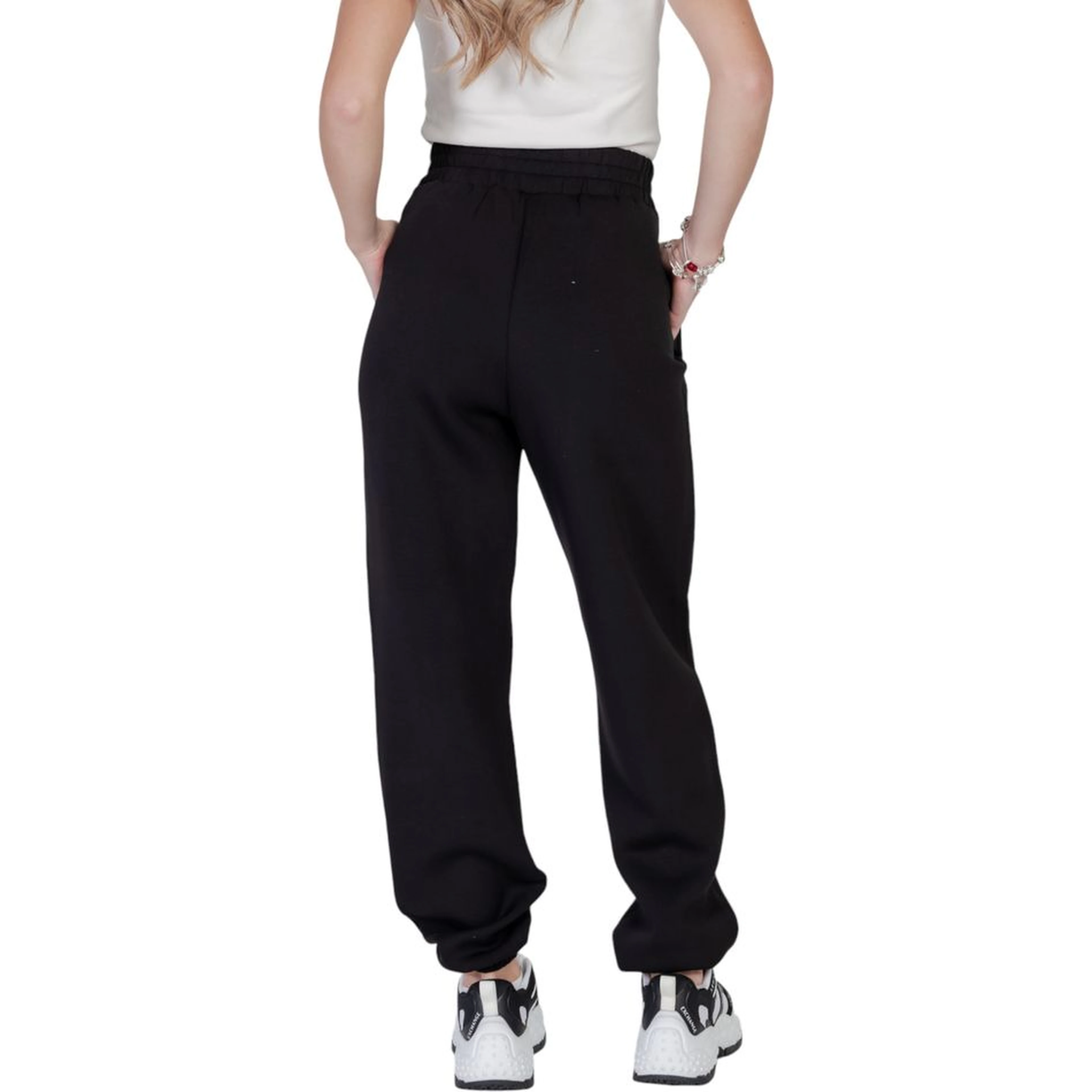 Black Viscose Joggers (Workout Pants)