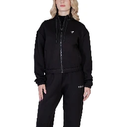 Black Viscose Sweatshirt