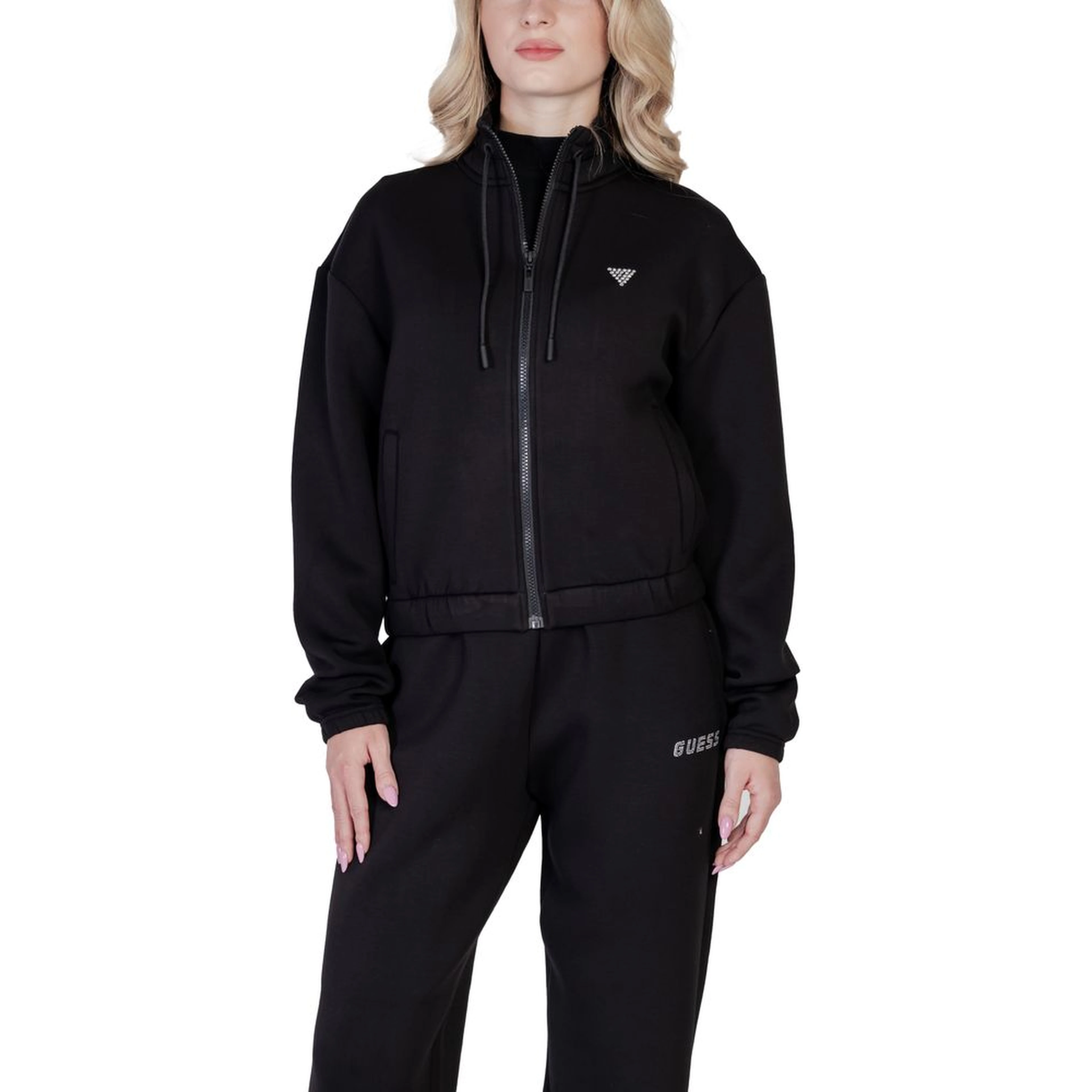 Black Viscose Sweatshirt