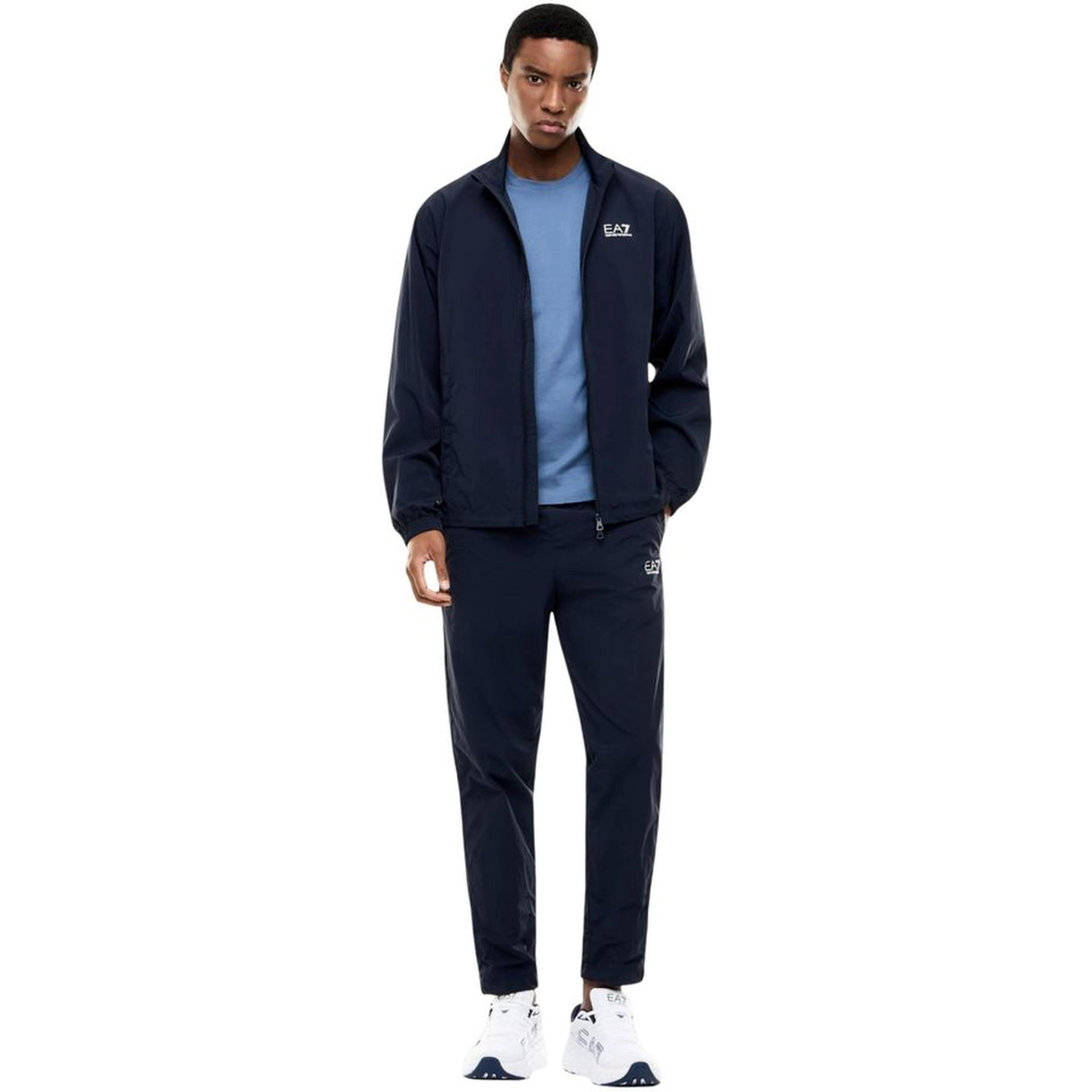Blue Cotton Sportswear