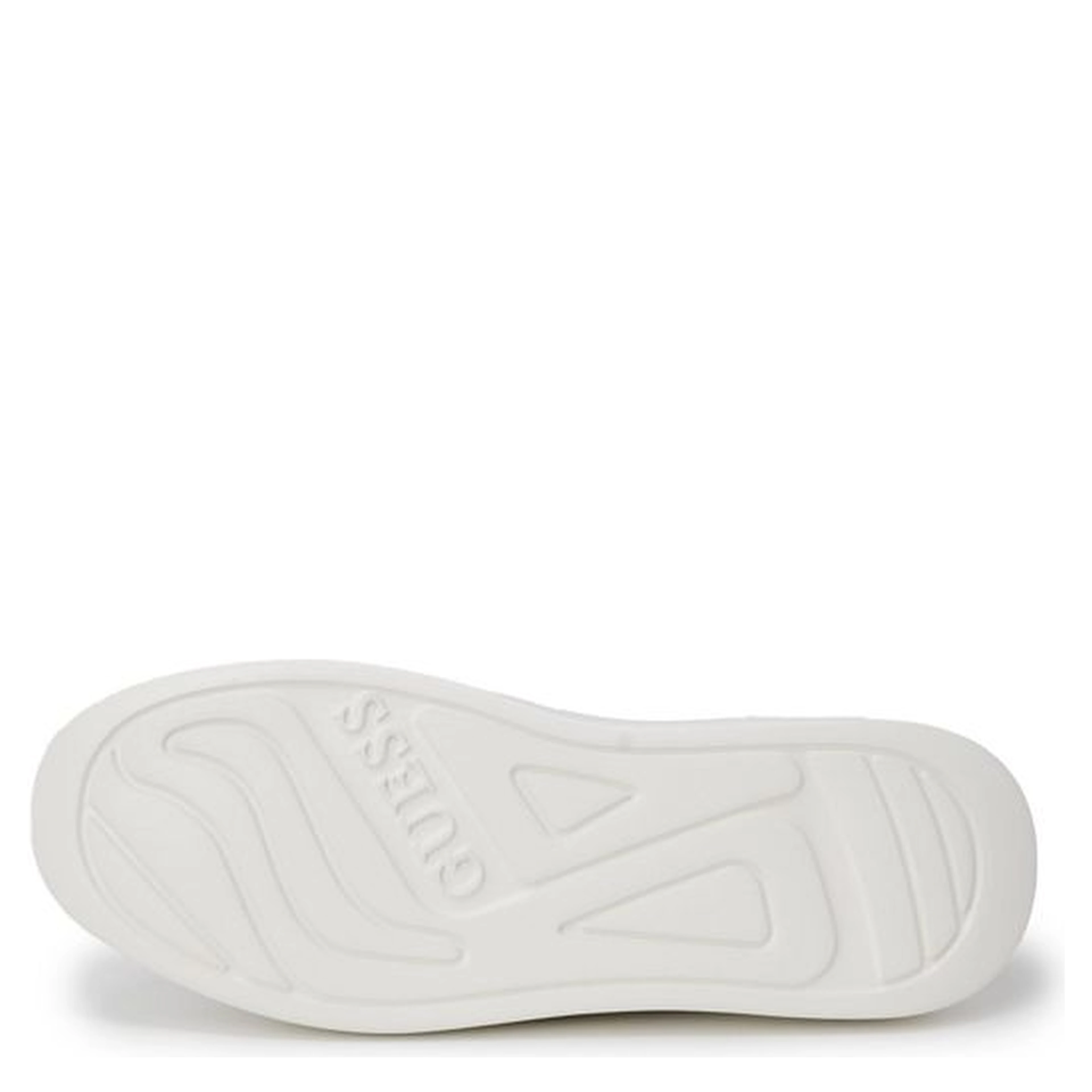 White Polyethylene Low Top Sneakers