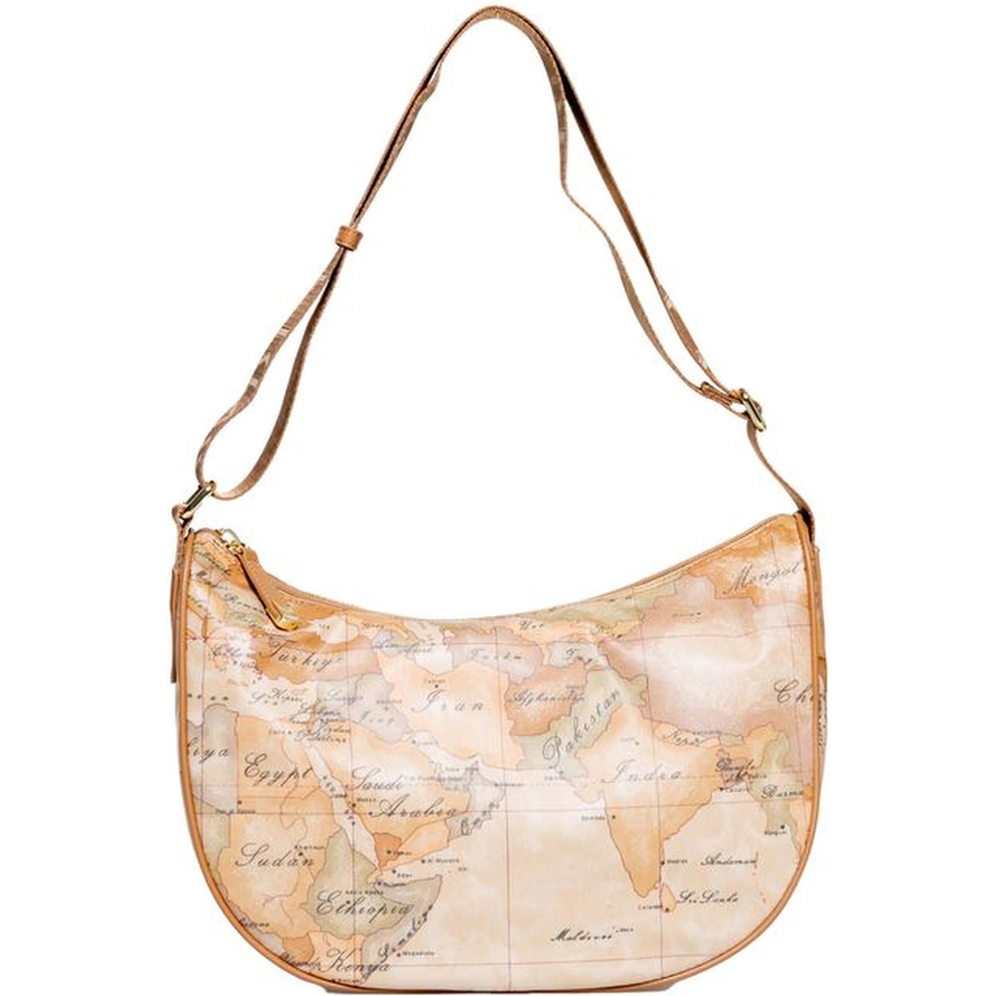 Beige Polyethylene Handbag