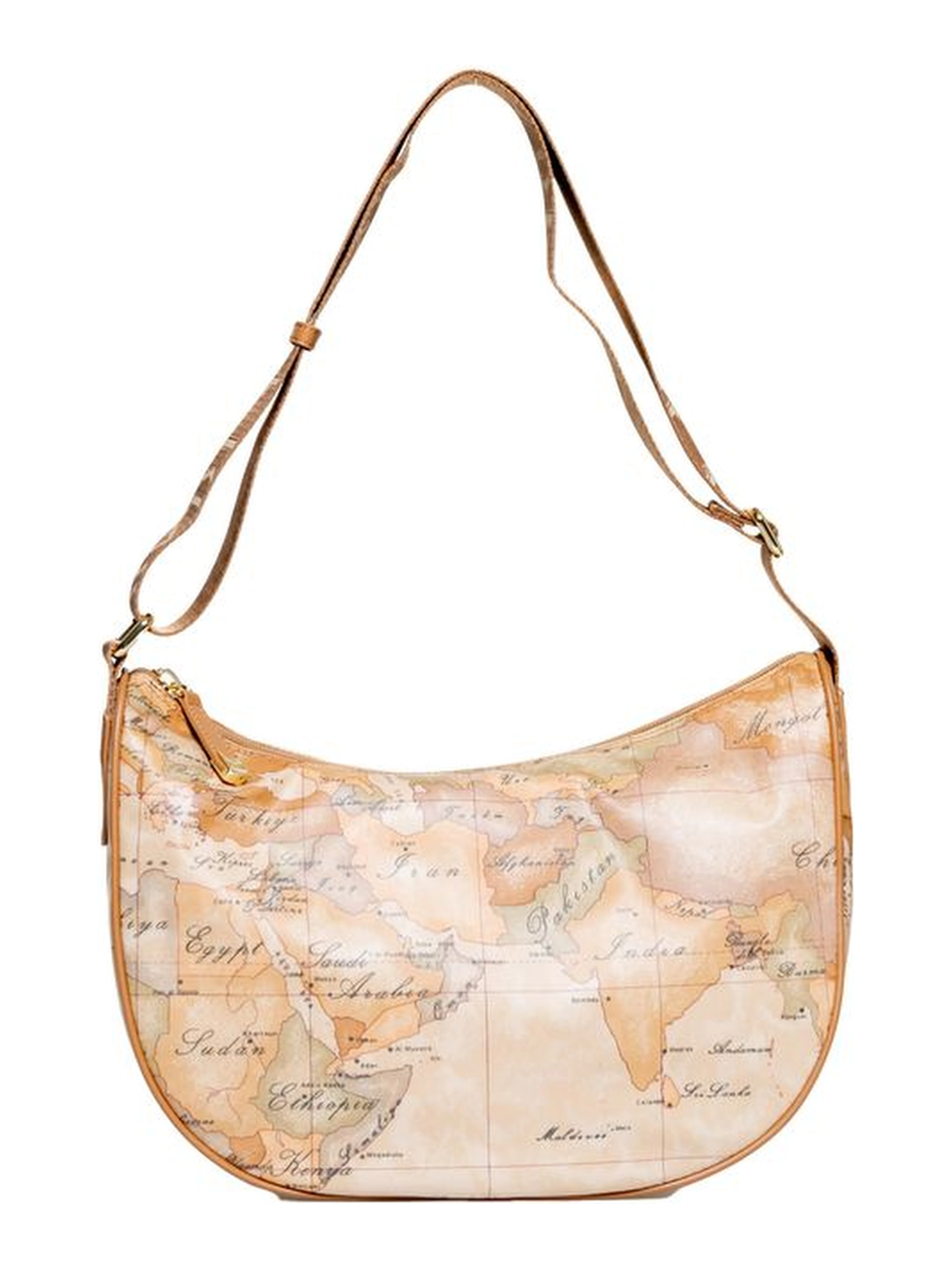 Beige Polyethylene Handbag