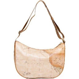 Beige Polyethylene Handbag