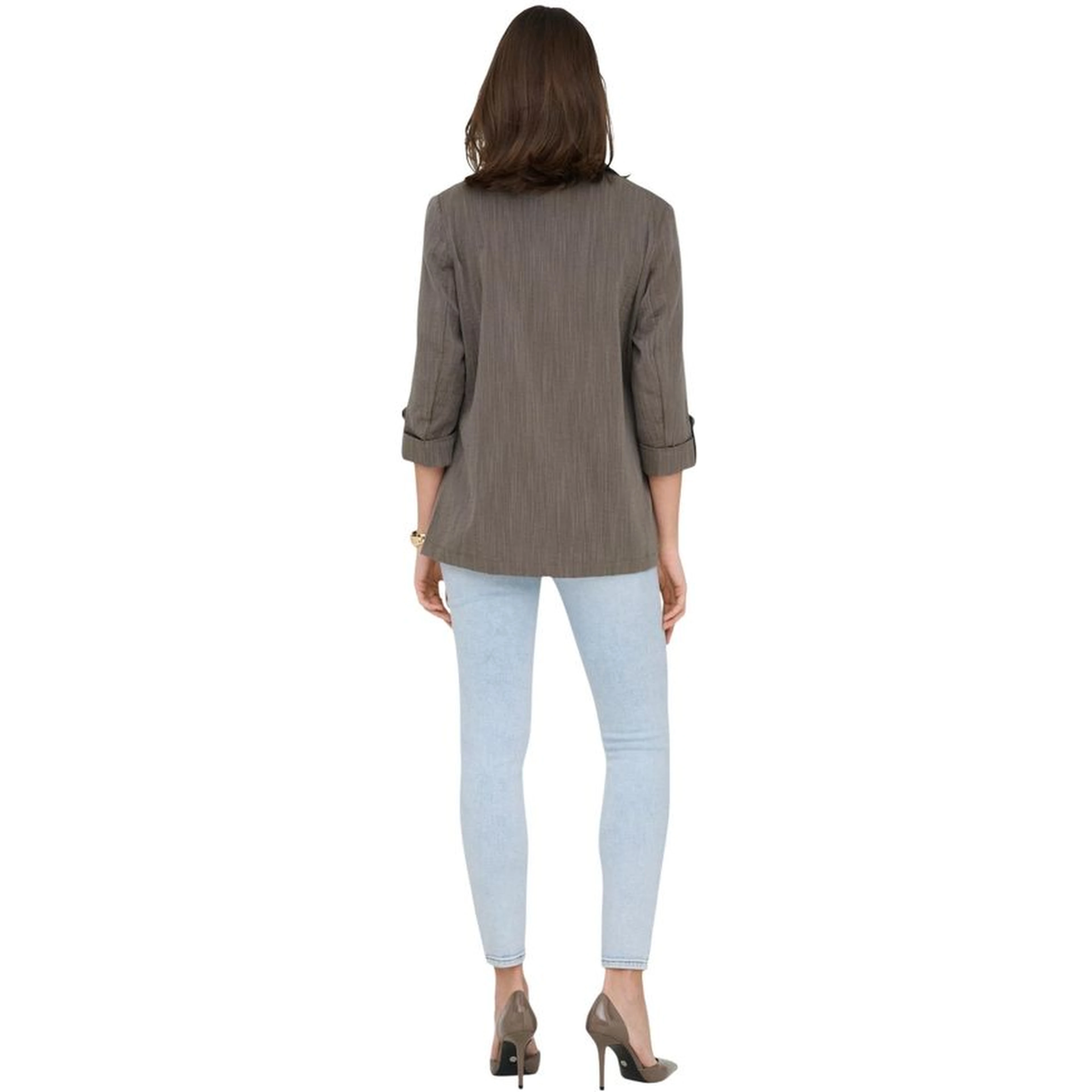 Beige Viscose Blazer
