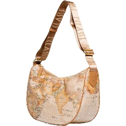 Beige Polyethylene Handbag