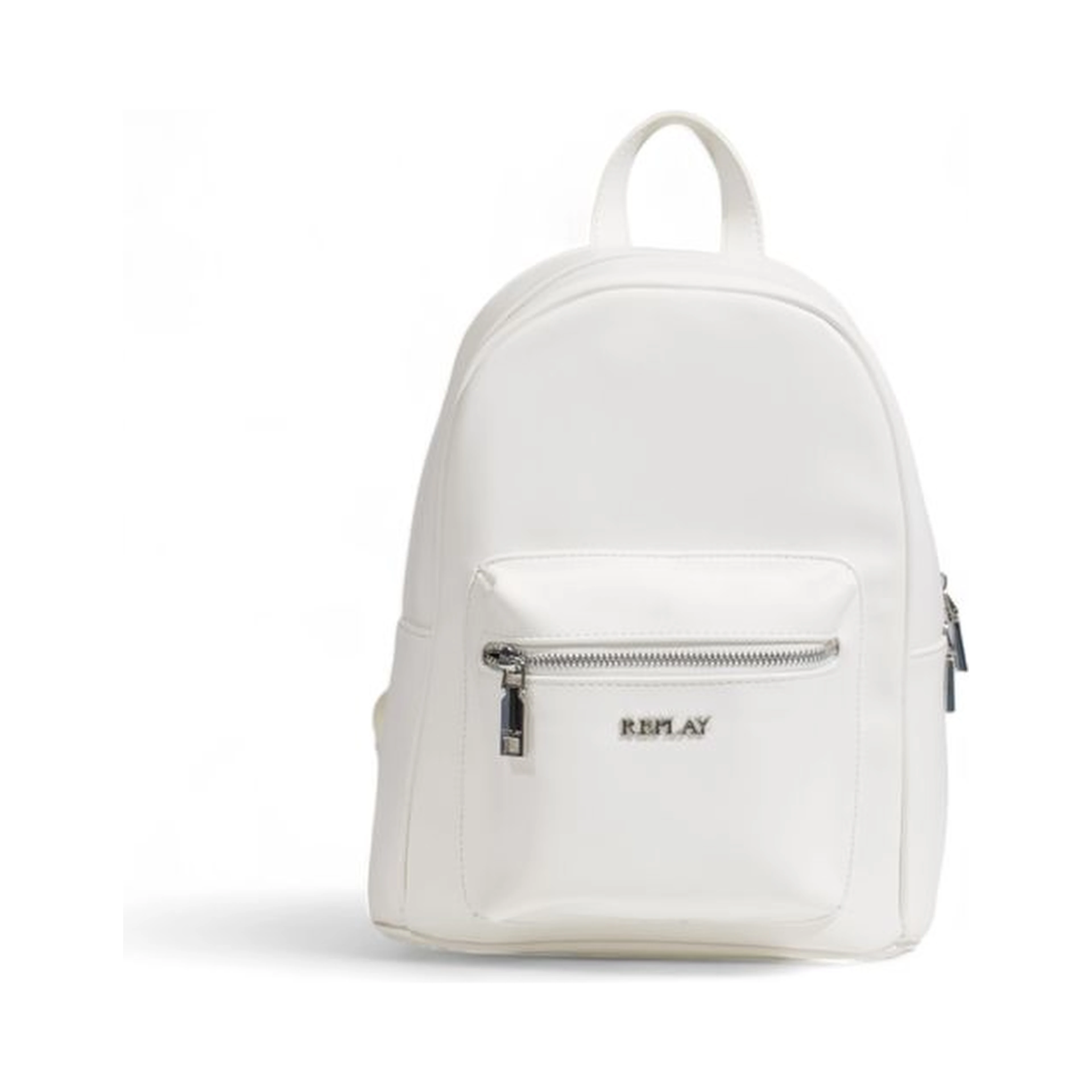 White Polyethylene Backpack