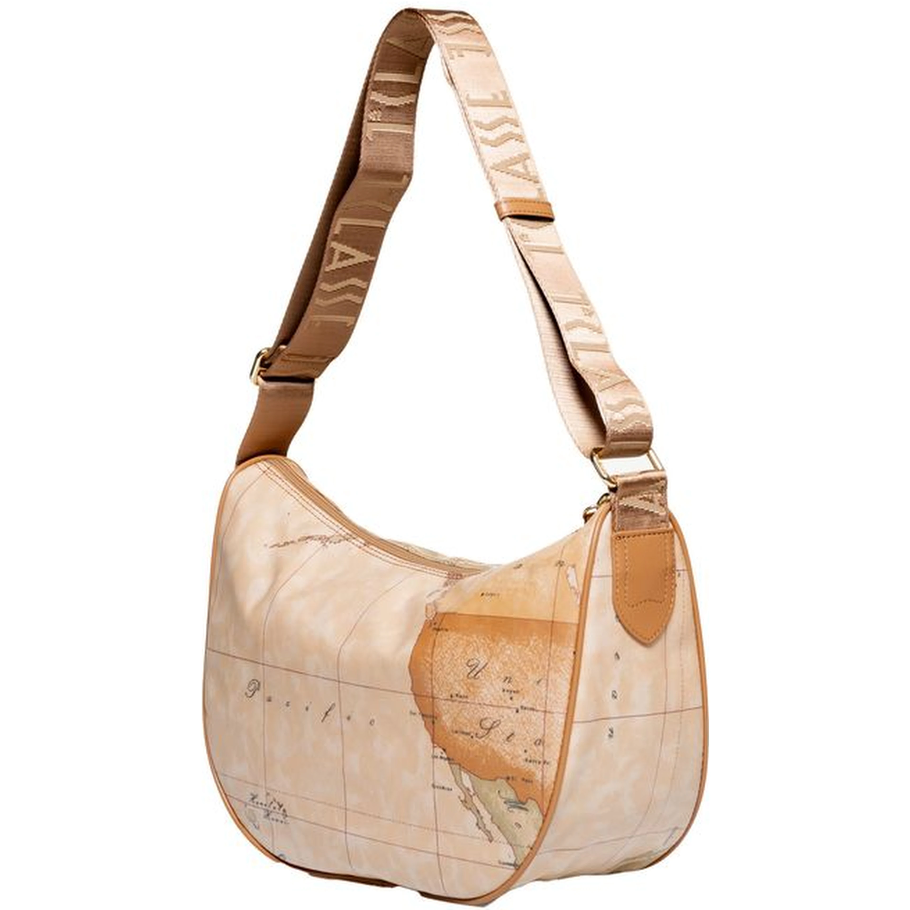 Beige Polyethylene Handbag