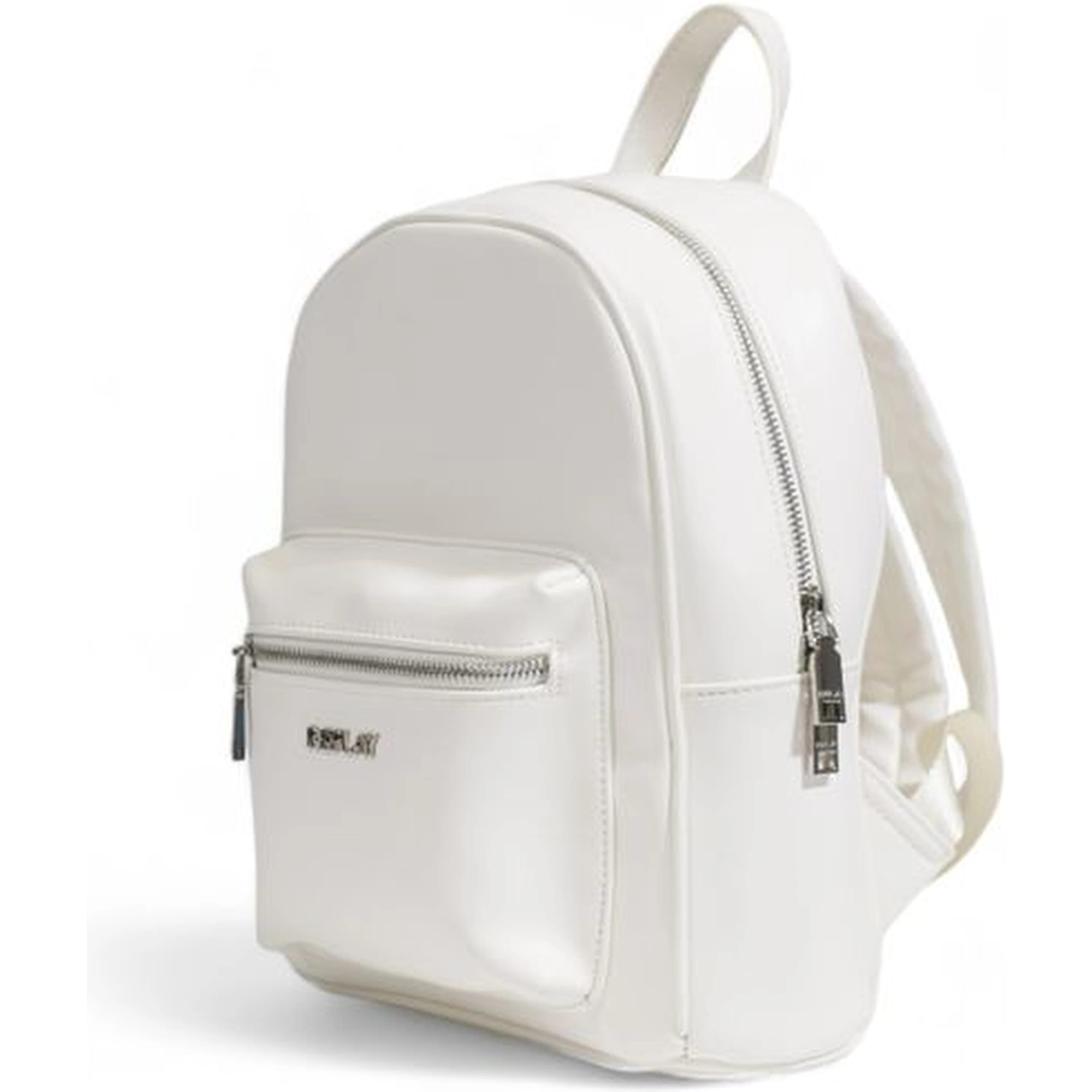 White Polyethylene Backpack