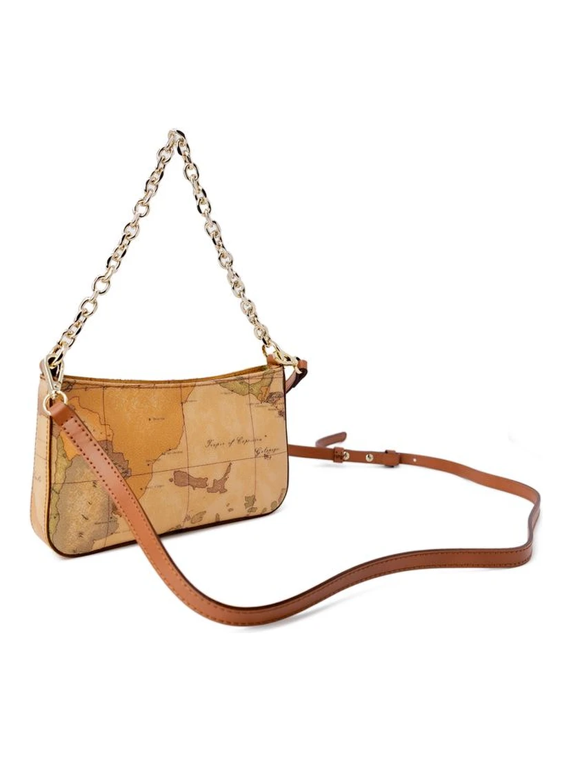 Beige Cotton Handbag