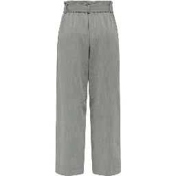 Bicolor Viscose Casual Pants