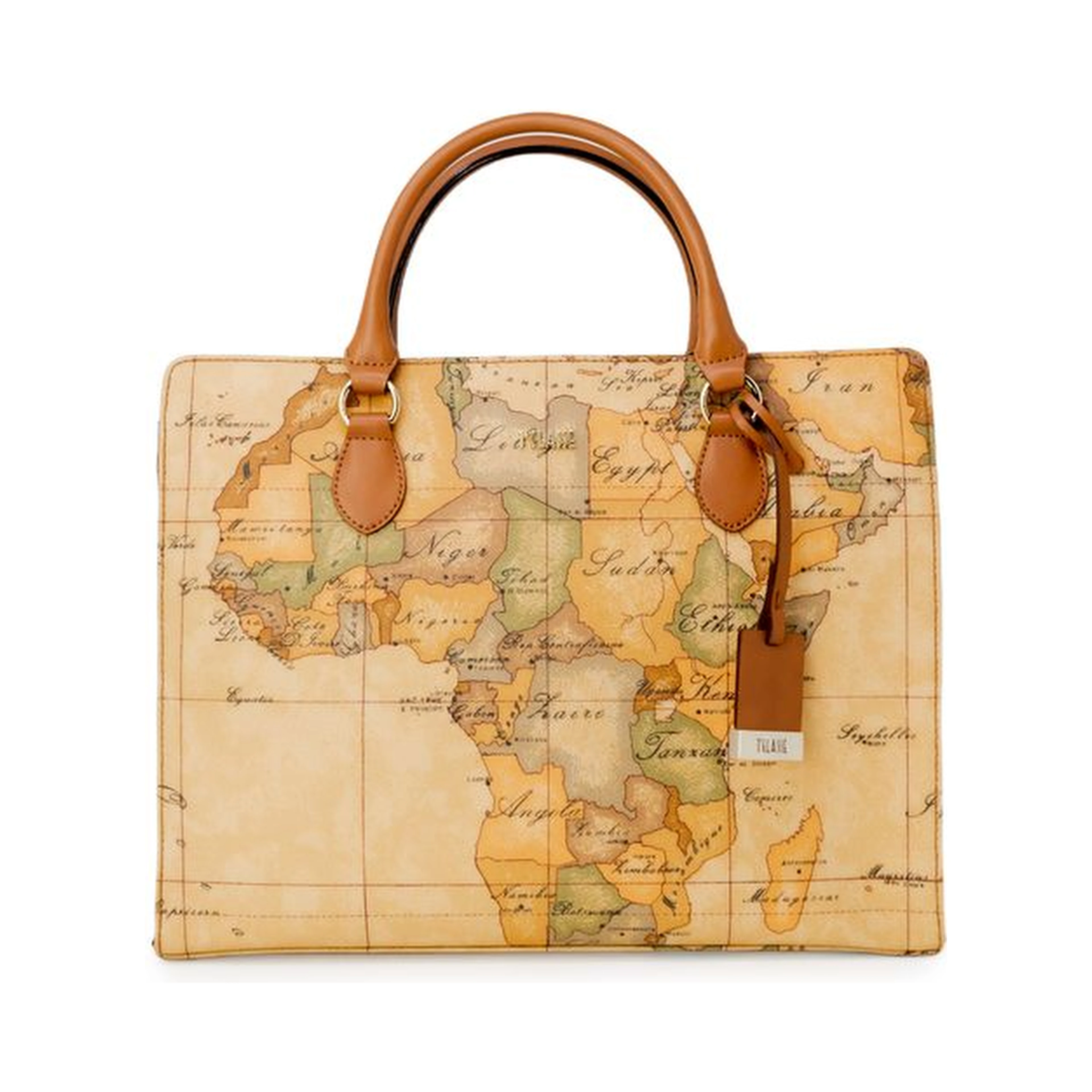 Beige Cotton Handbag