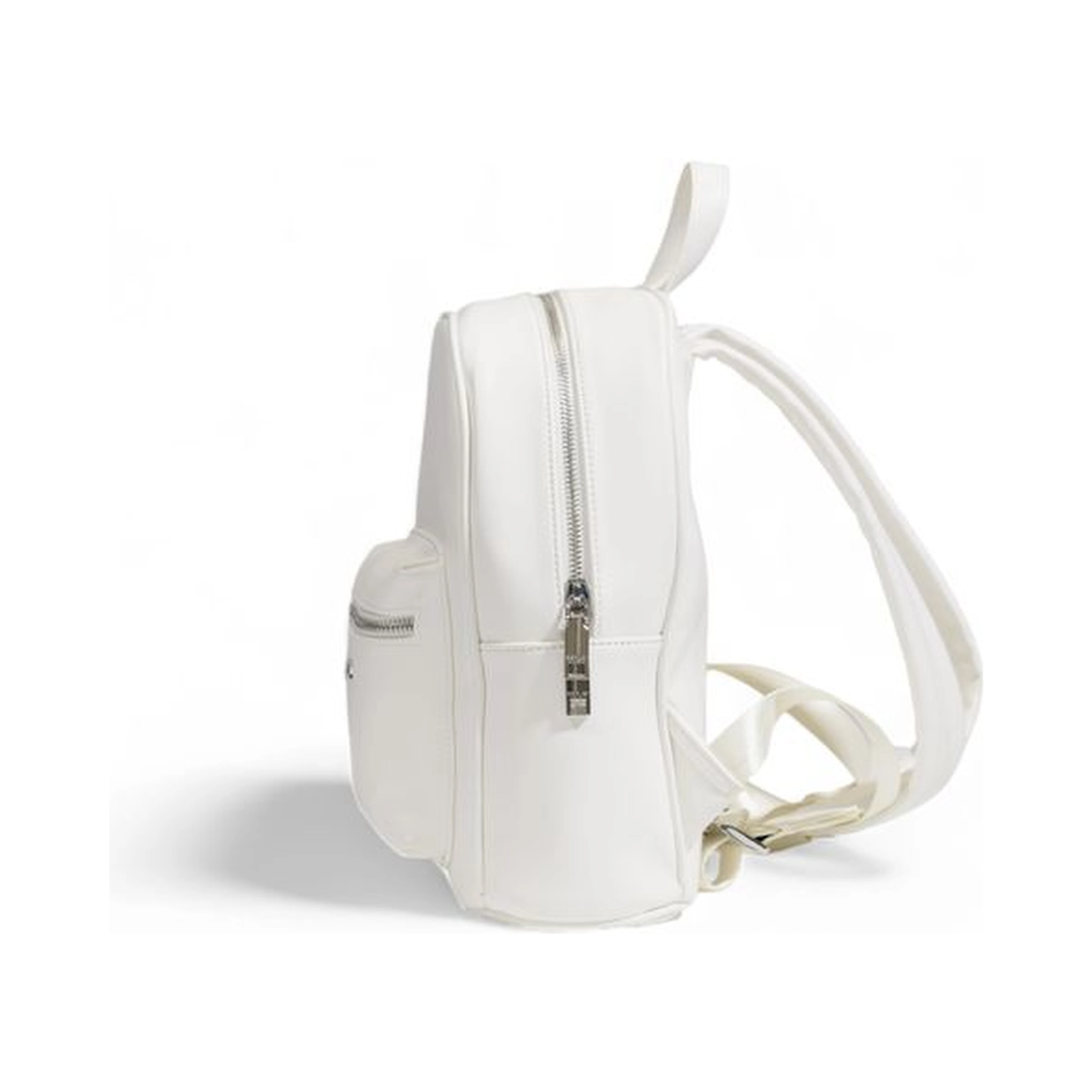 White Polyethylene Backpack