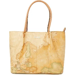 Beige Leather Handbag