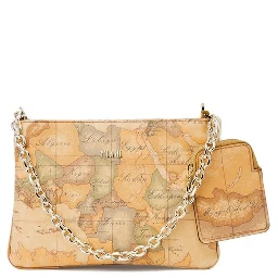 Beige Leather Handbag