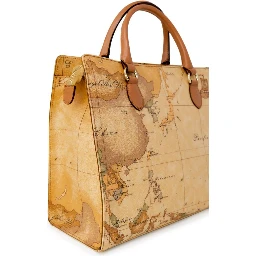 Beige Cotton Handbag