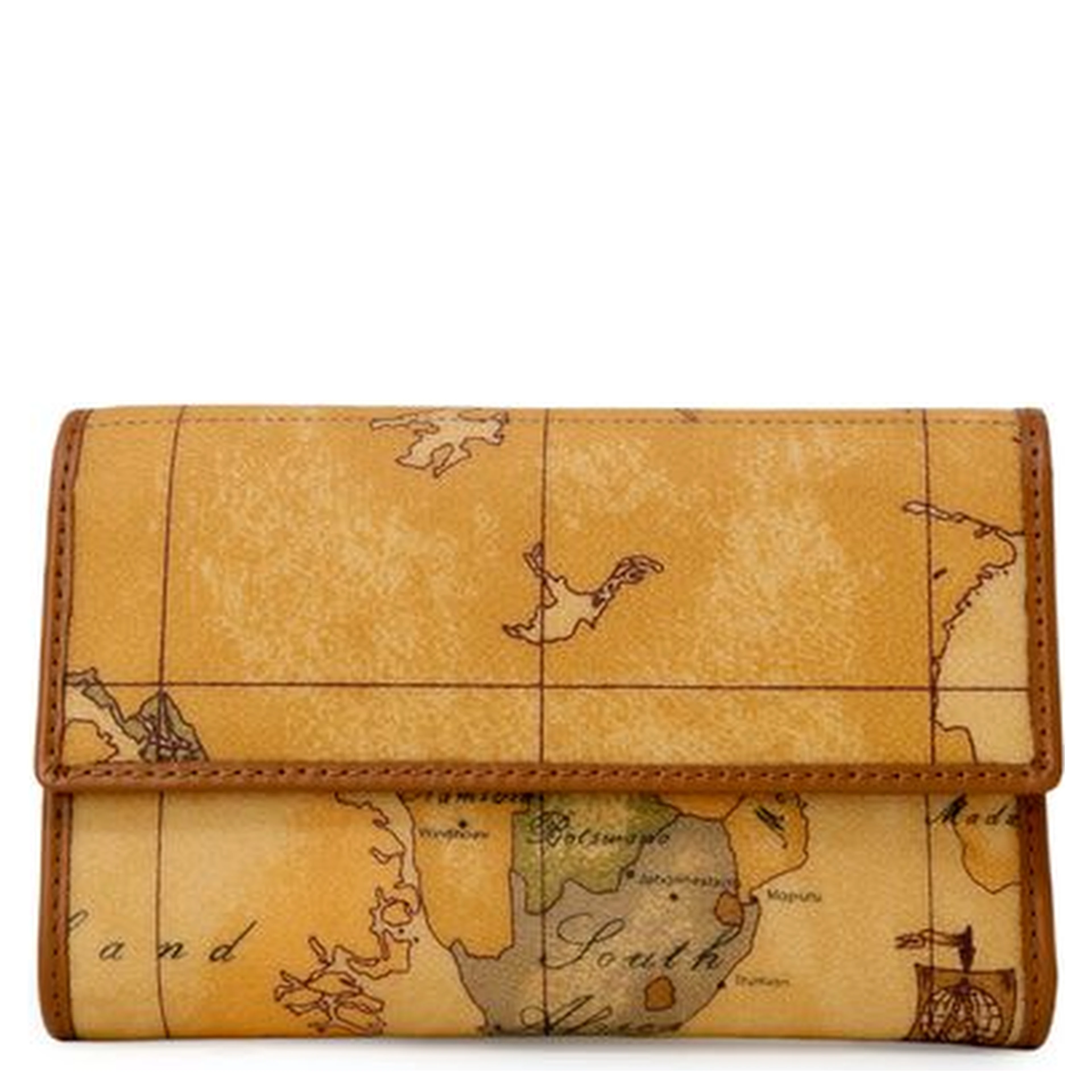 Brown Polyester Wallet