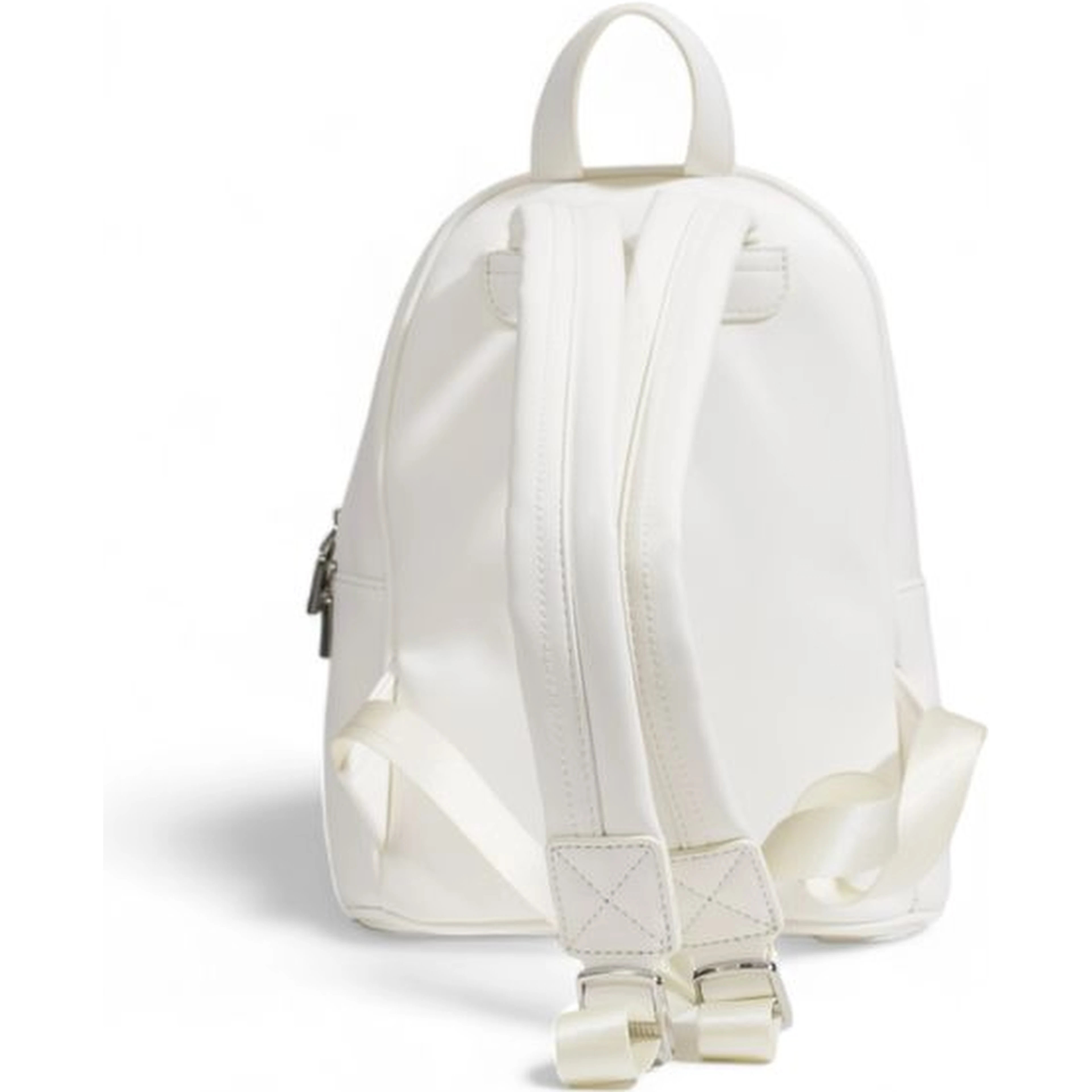 White Polyethylene Backpack