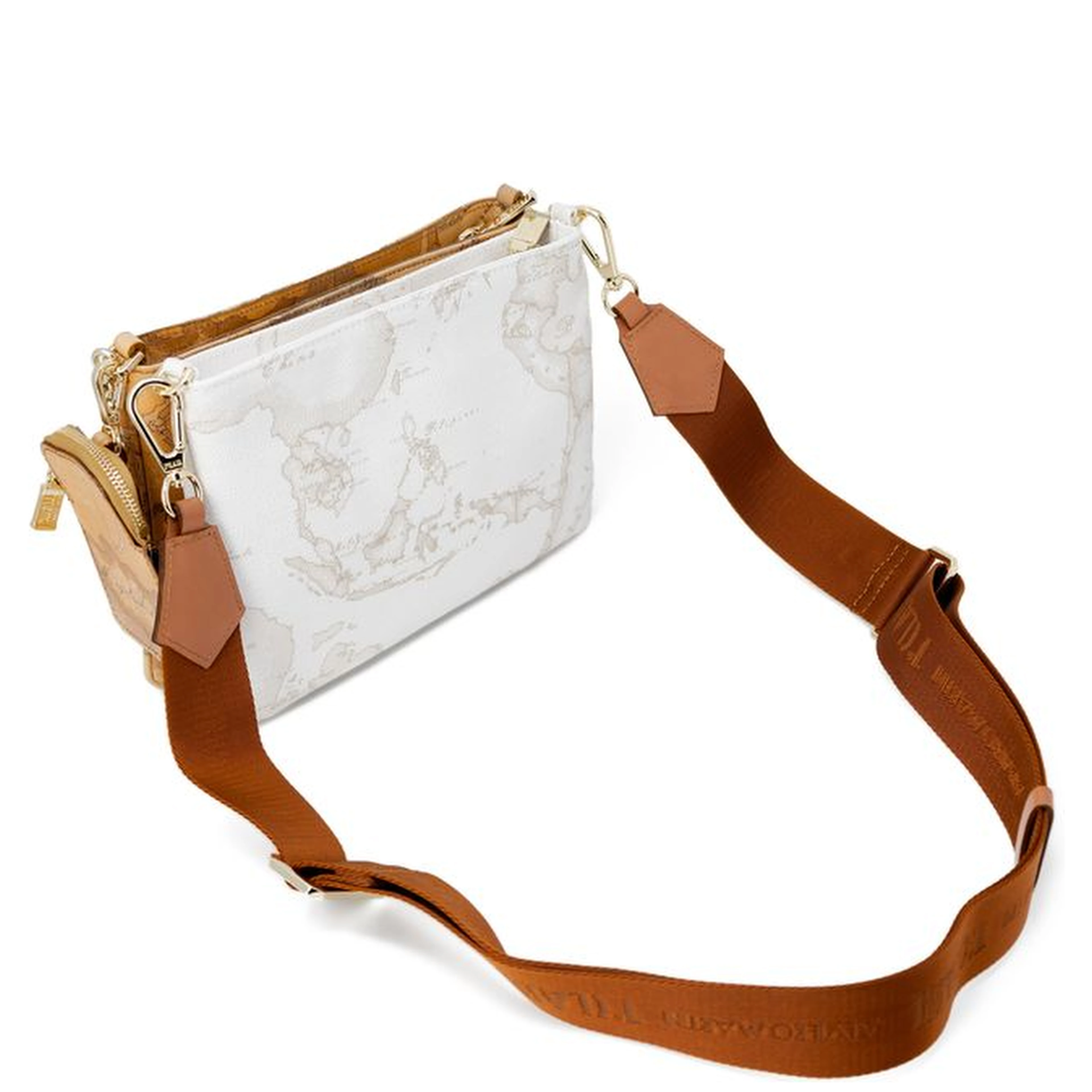 Beige Leather Handbag