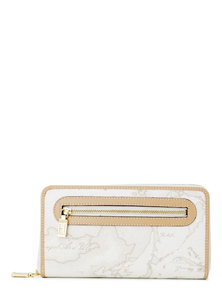 White Leather Wallet