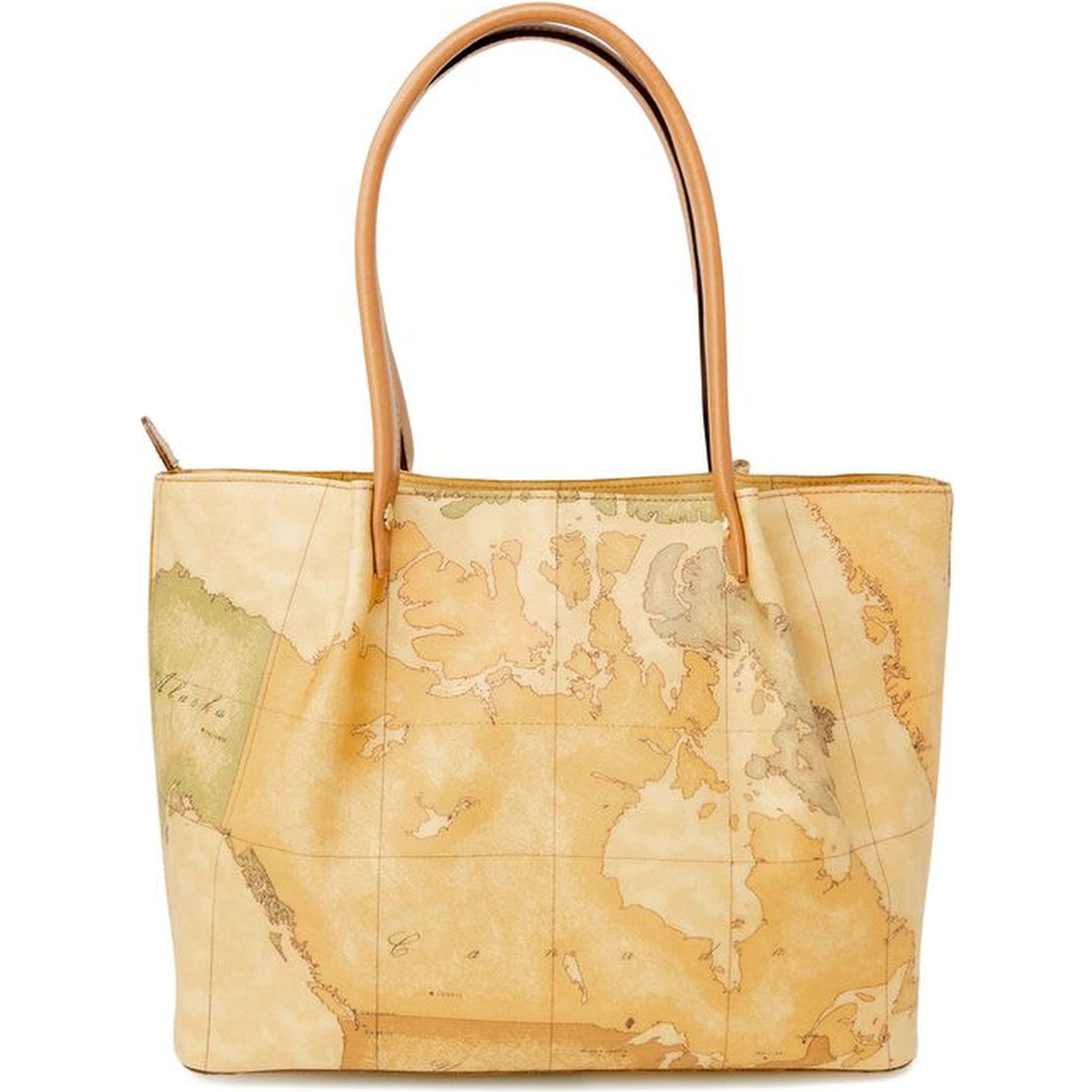 Beige Leather Handbag