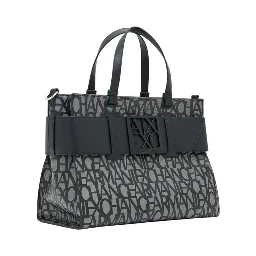 Black Cotton Handbag