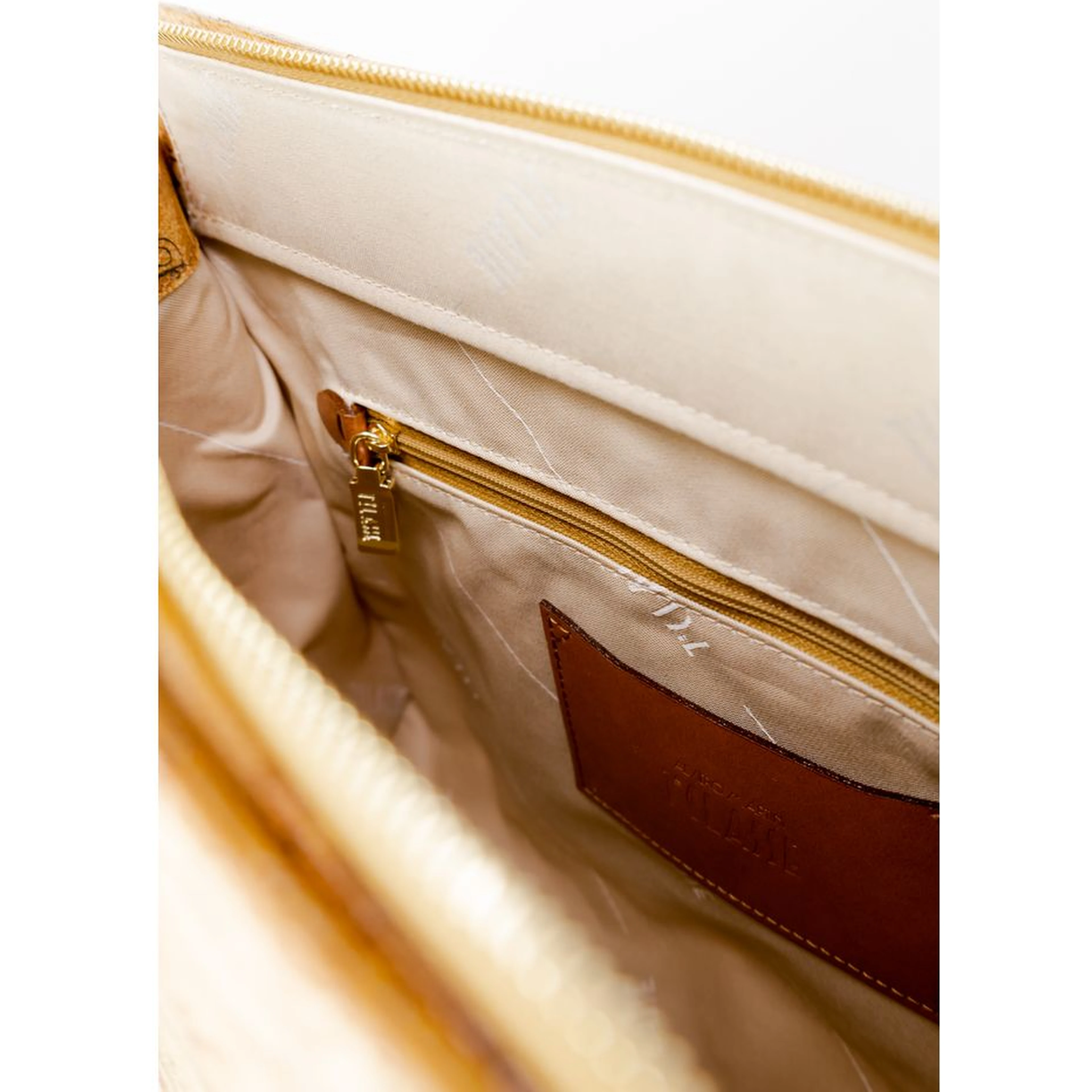 Beige Cotton Handbag