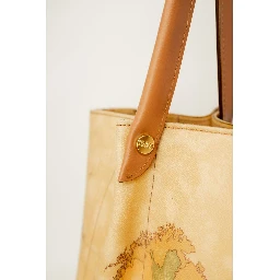 Beige Leather Handbag