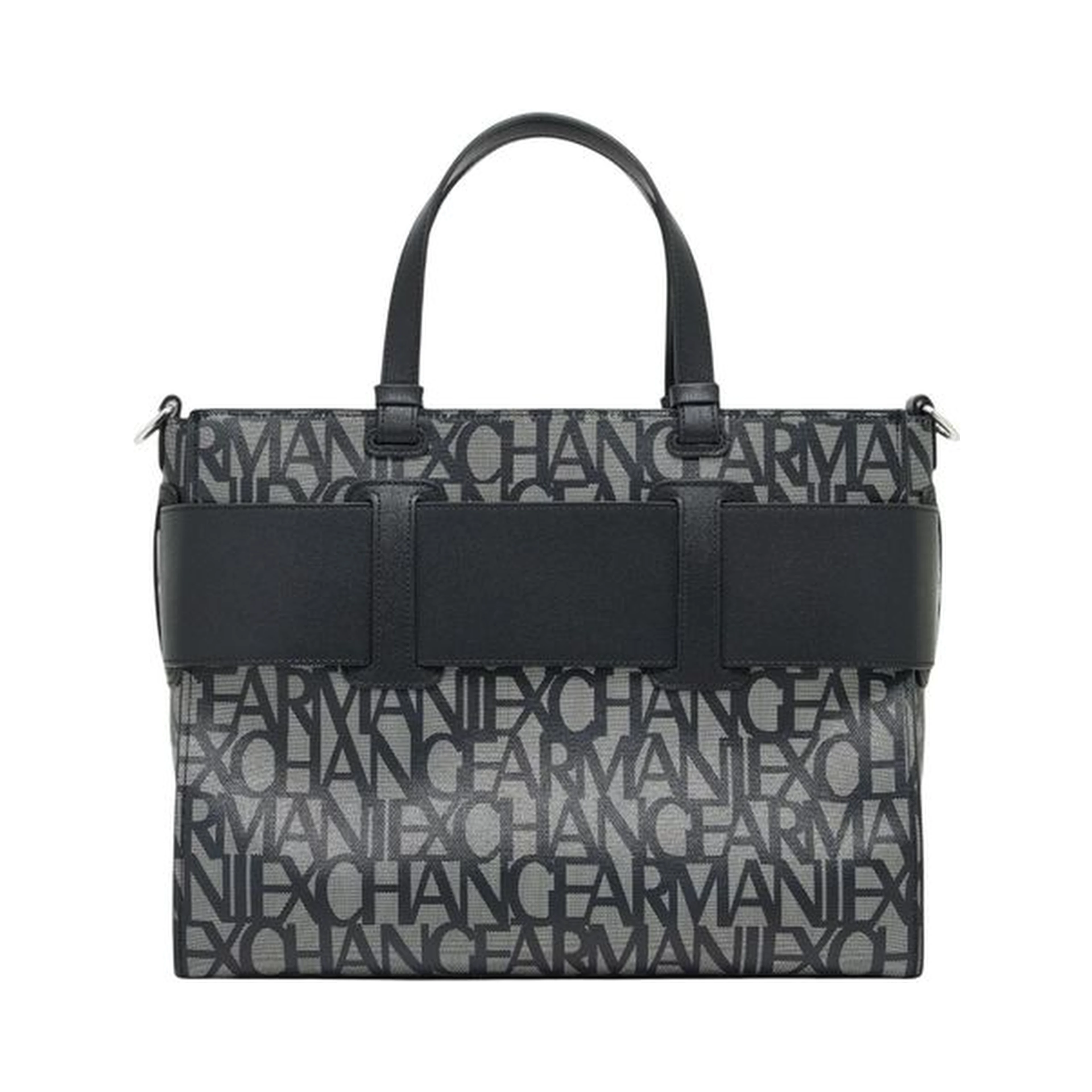 Black Cotton Handbag