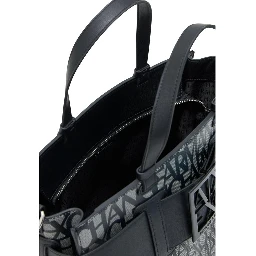 Black Cotton Handbag