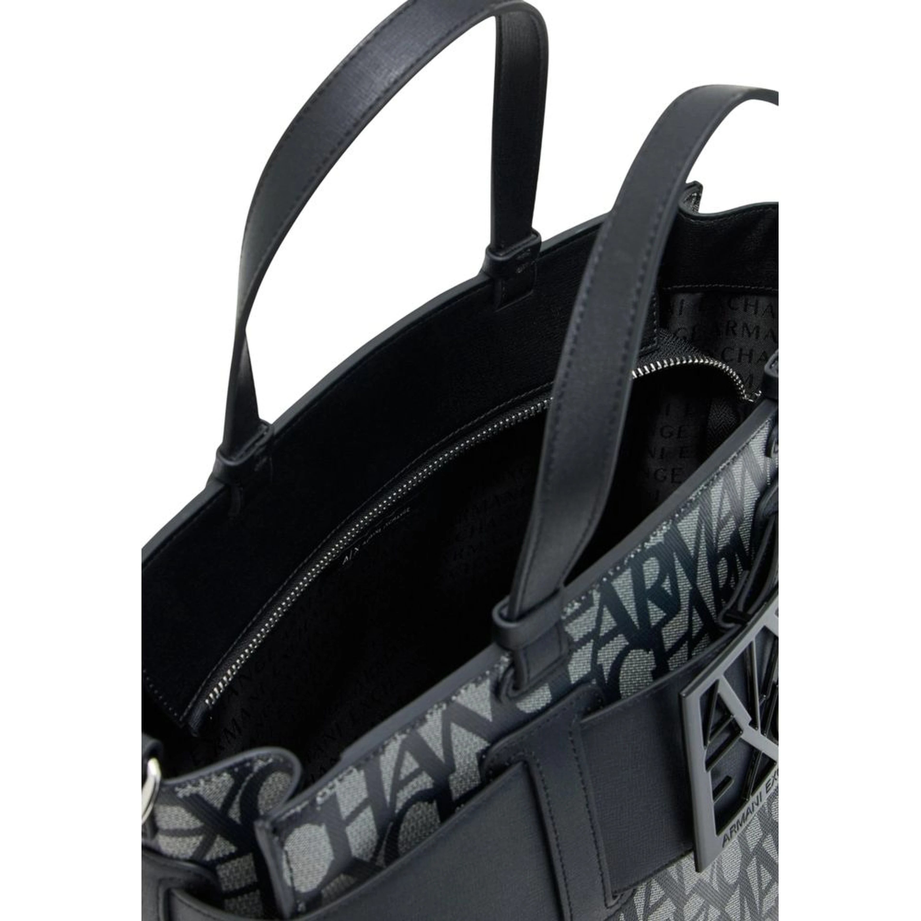 Black Cotton Handbag
