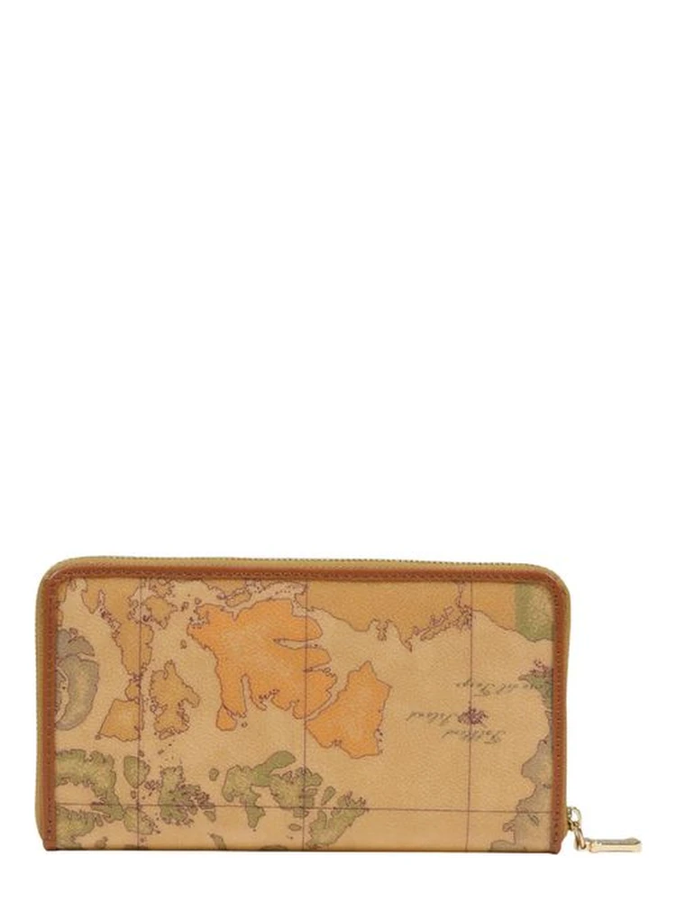 Beige Leather Wallet