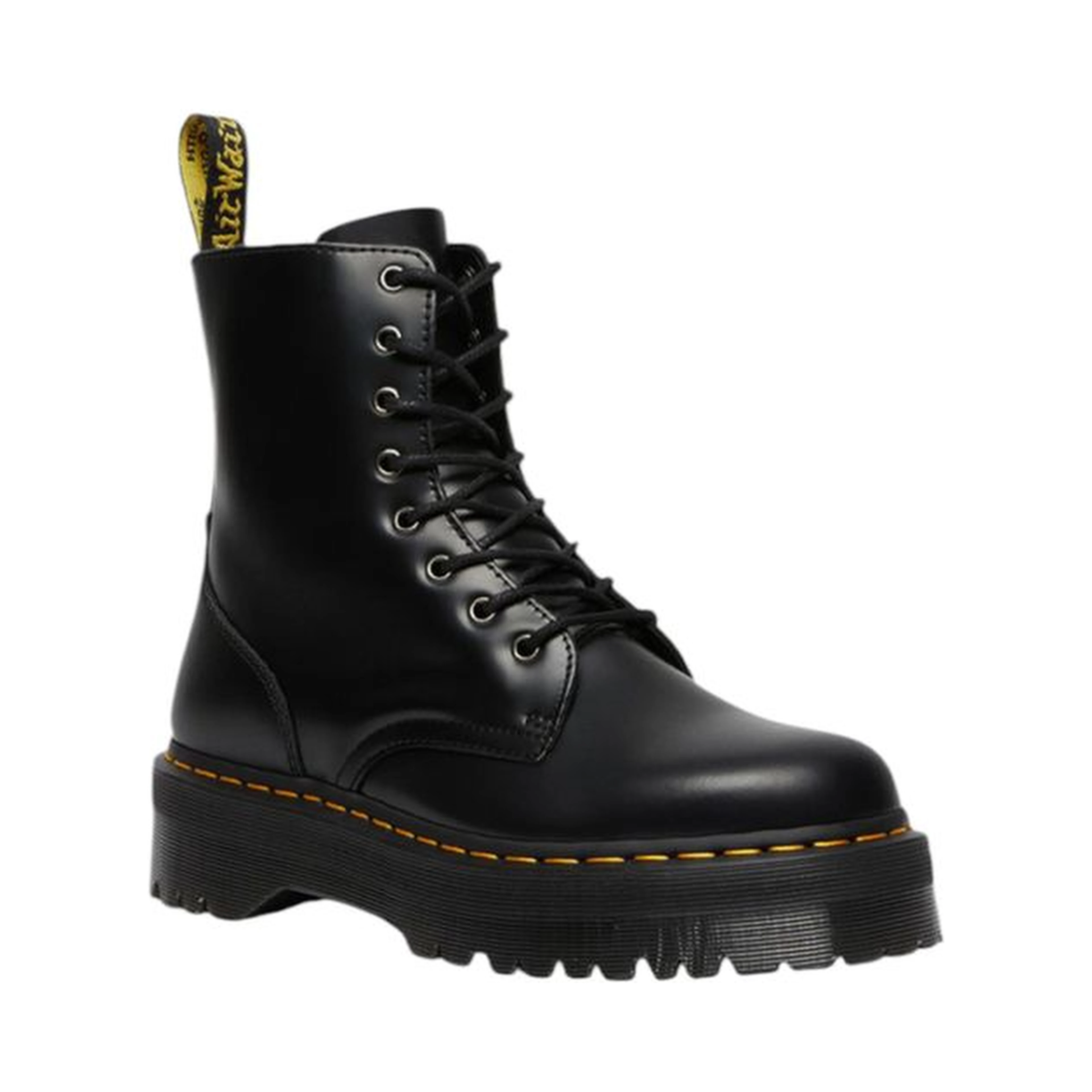 Black Leather Ankle Boots