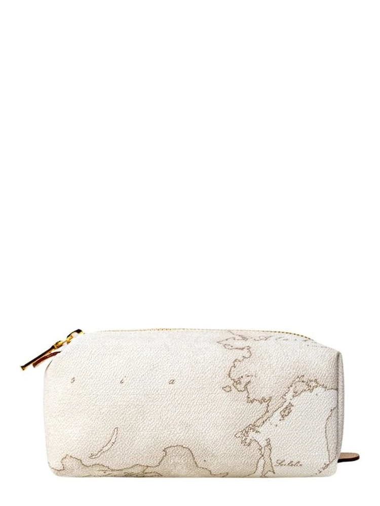 White Cotton Clutch Bag