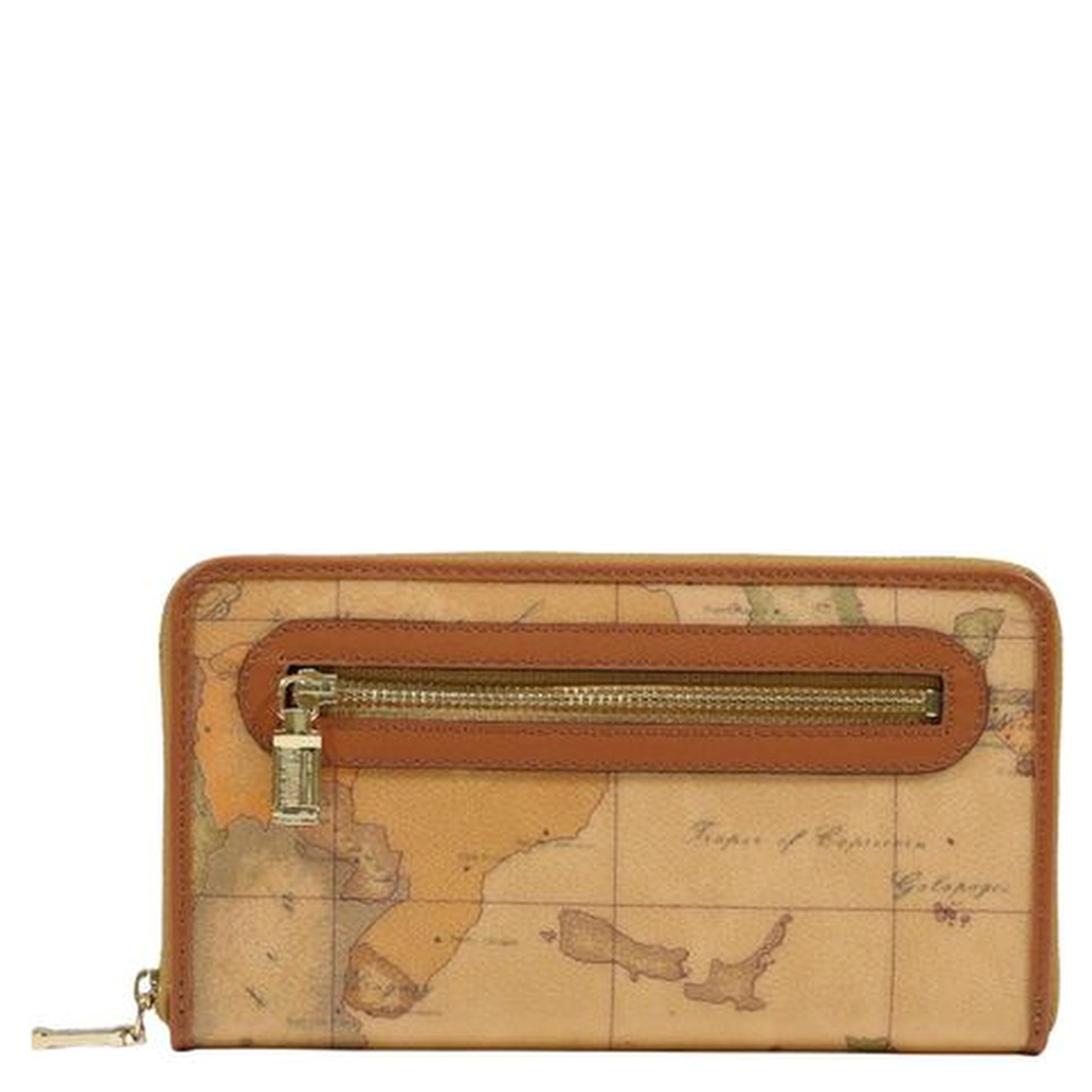 Beige Leather Wallet
