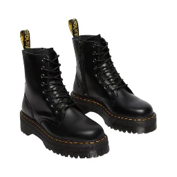 Black Leather Ankle Boots