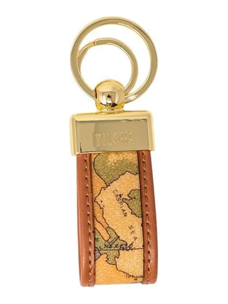 Beige Polyethylene Keychain