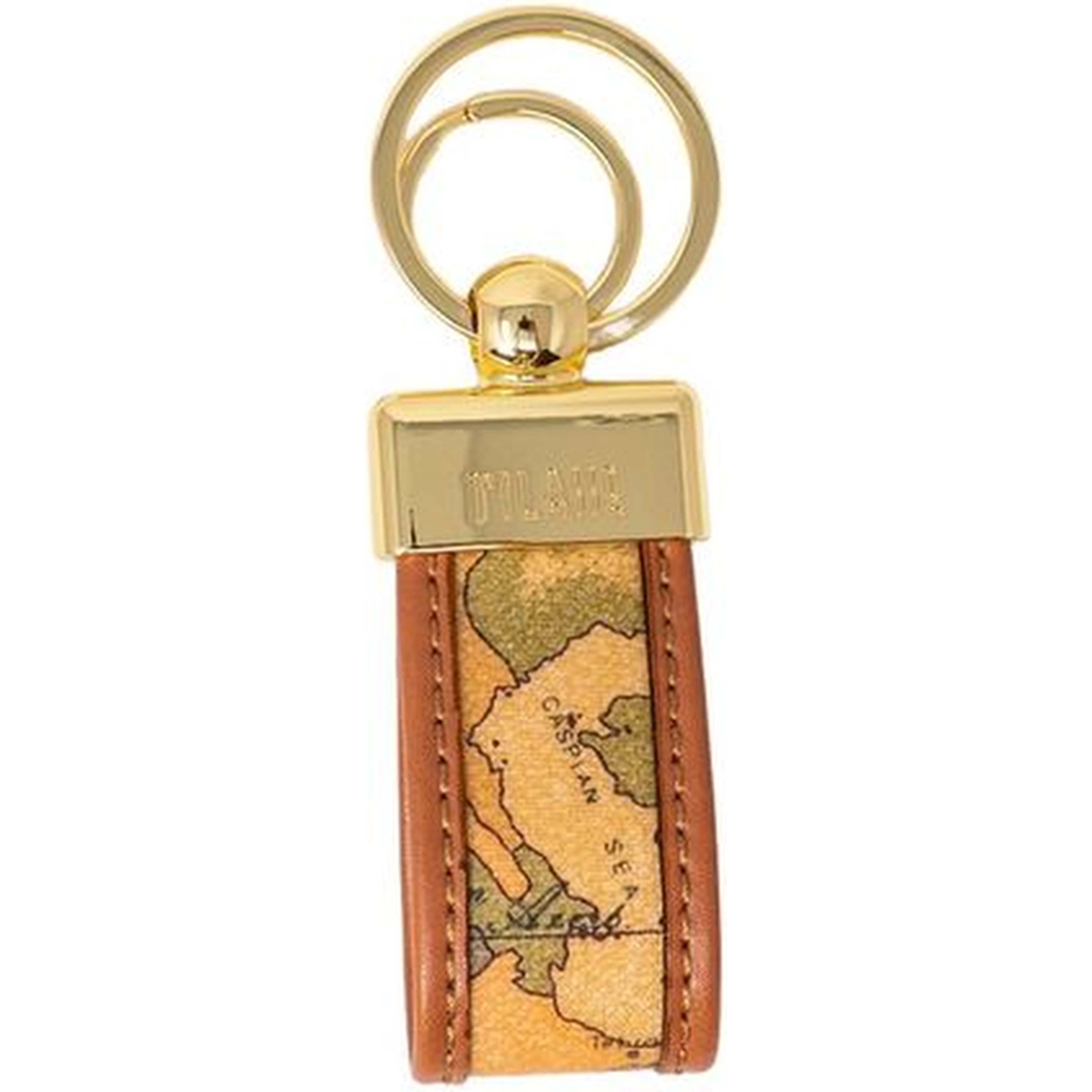 Beige Polyethylene Keychain