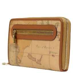 Beige Leather Wallet