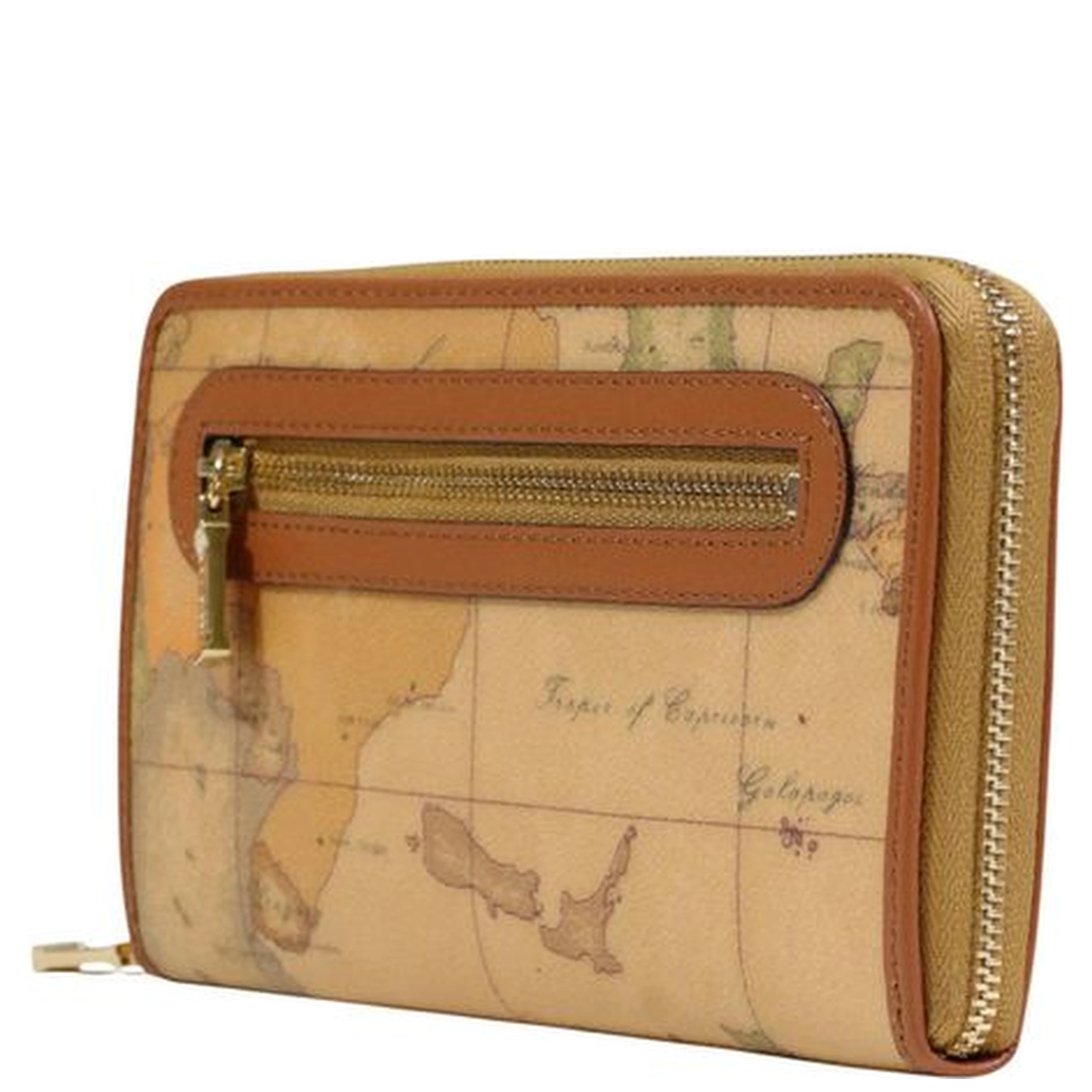 Beige Leather Wallet