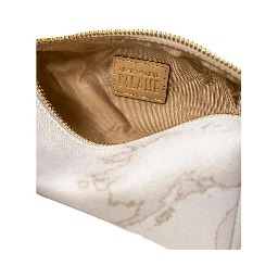 White Cotton Clutch Bag