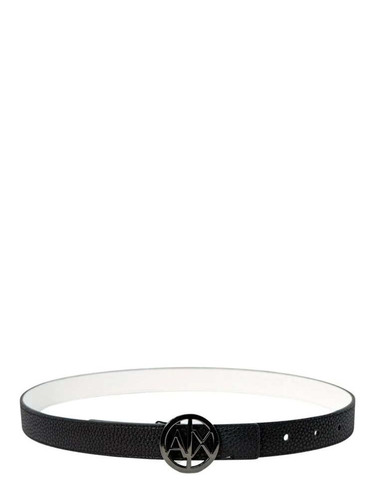 Black Polyester Thin Belt