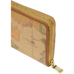 Beige Leather Wallet