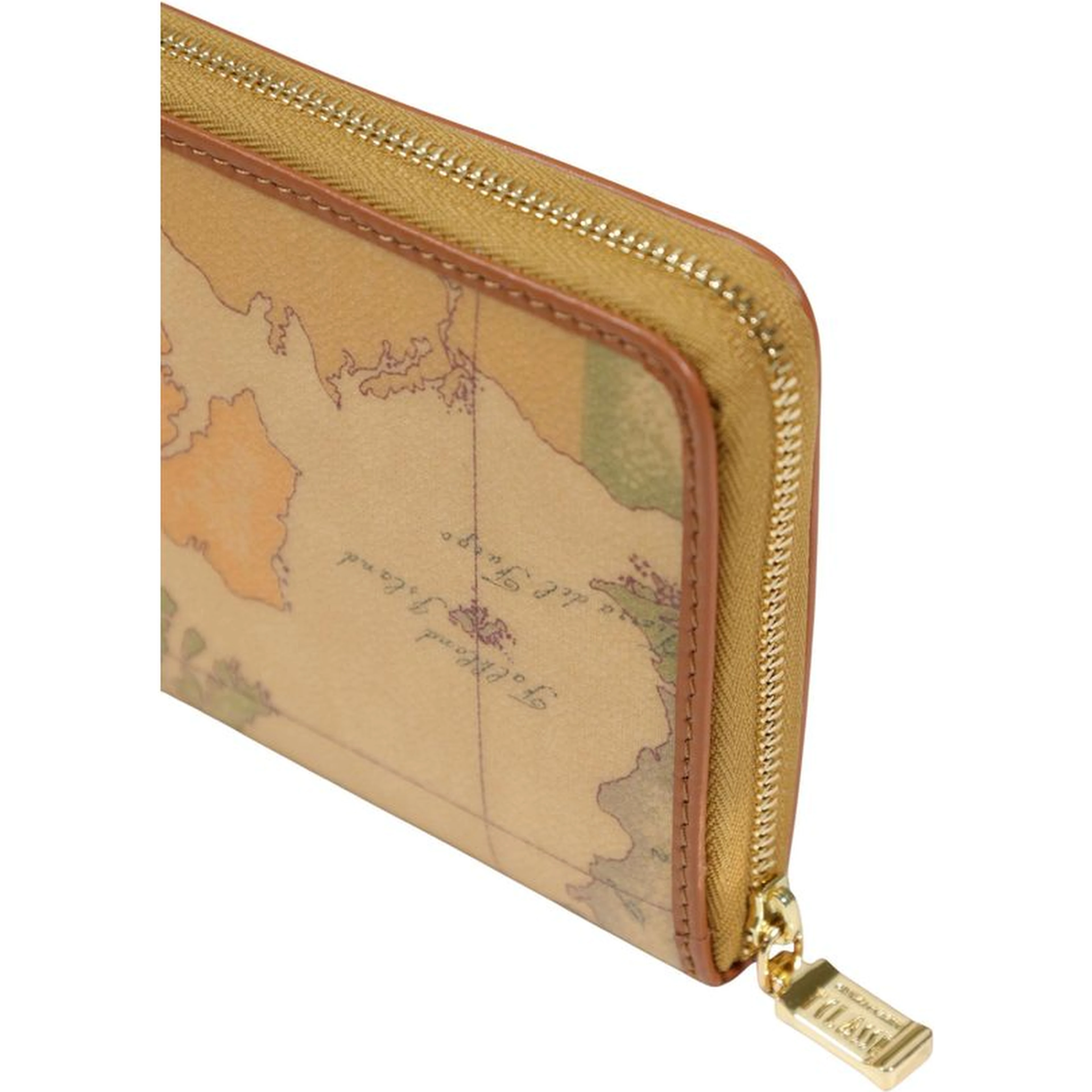 Beige Leather Wallet