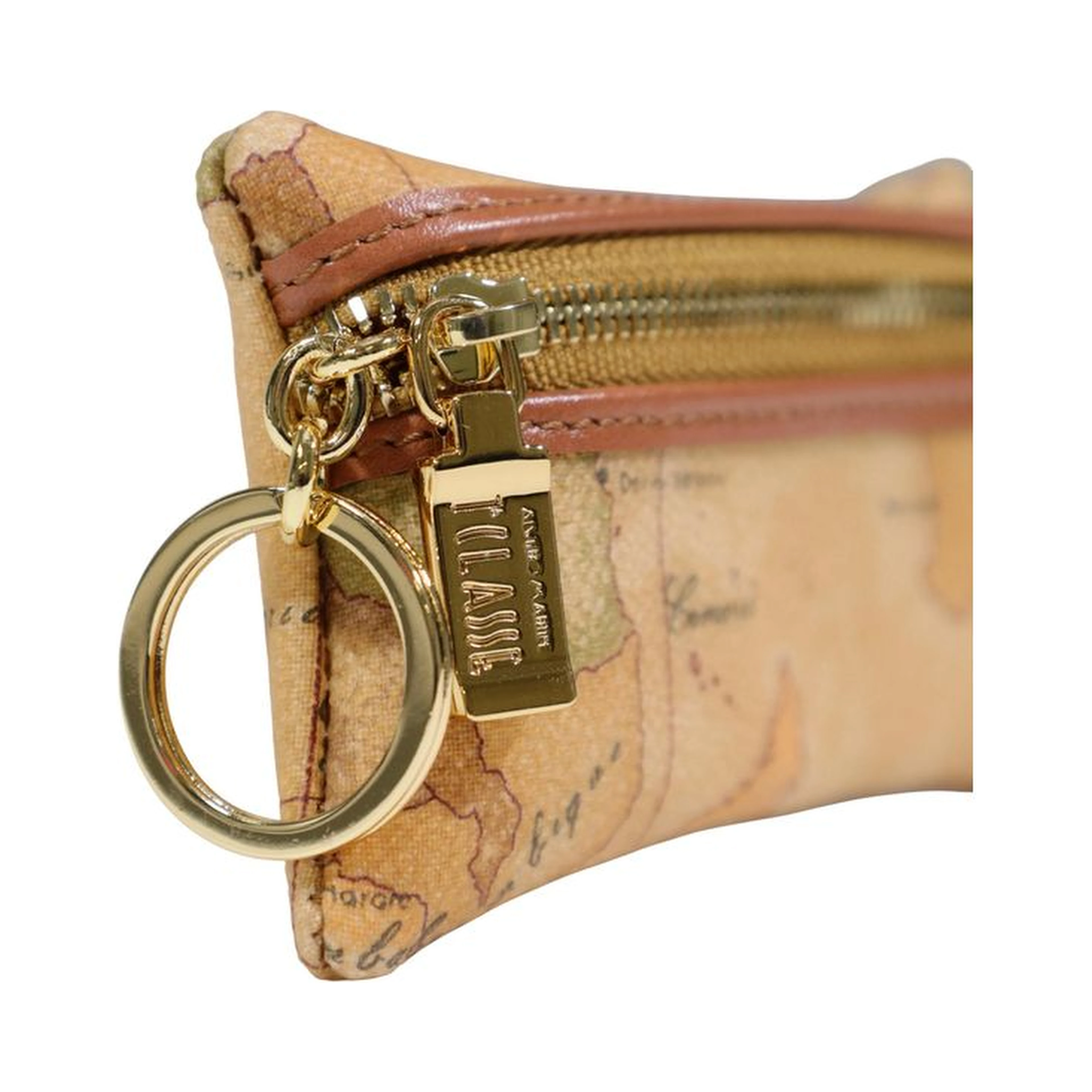 Beige Polyethylene Keychain