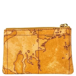 Beige Leather Clutch Bag
